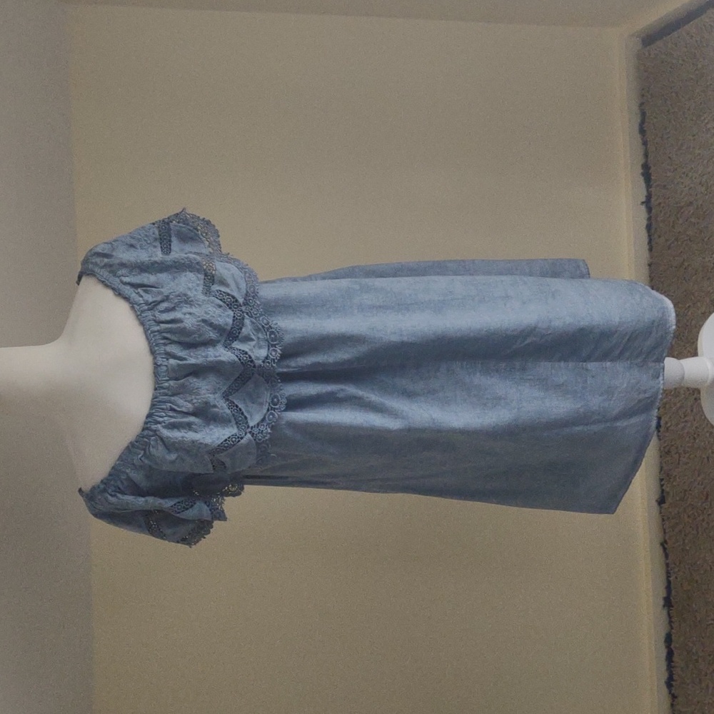 Knox Rose lined dress Size XL Blue - Picture 6 of 8
